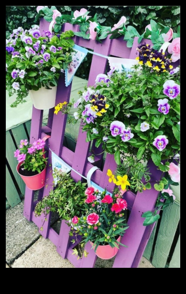 פלטת הטבע: השראת עשה זאת בעצמך לגינה צבעונית