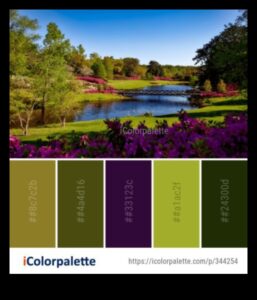 פלטת הטבע: השראת עשה זאת בעצמך לגינה צבעונית