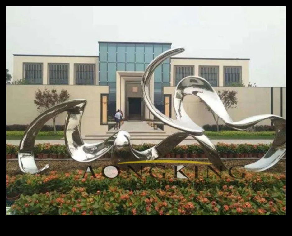 שלווה מפוסלת: הרם את הגינה שלך עם סטייל